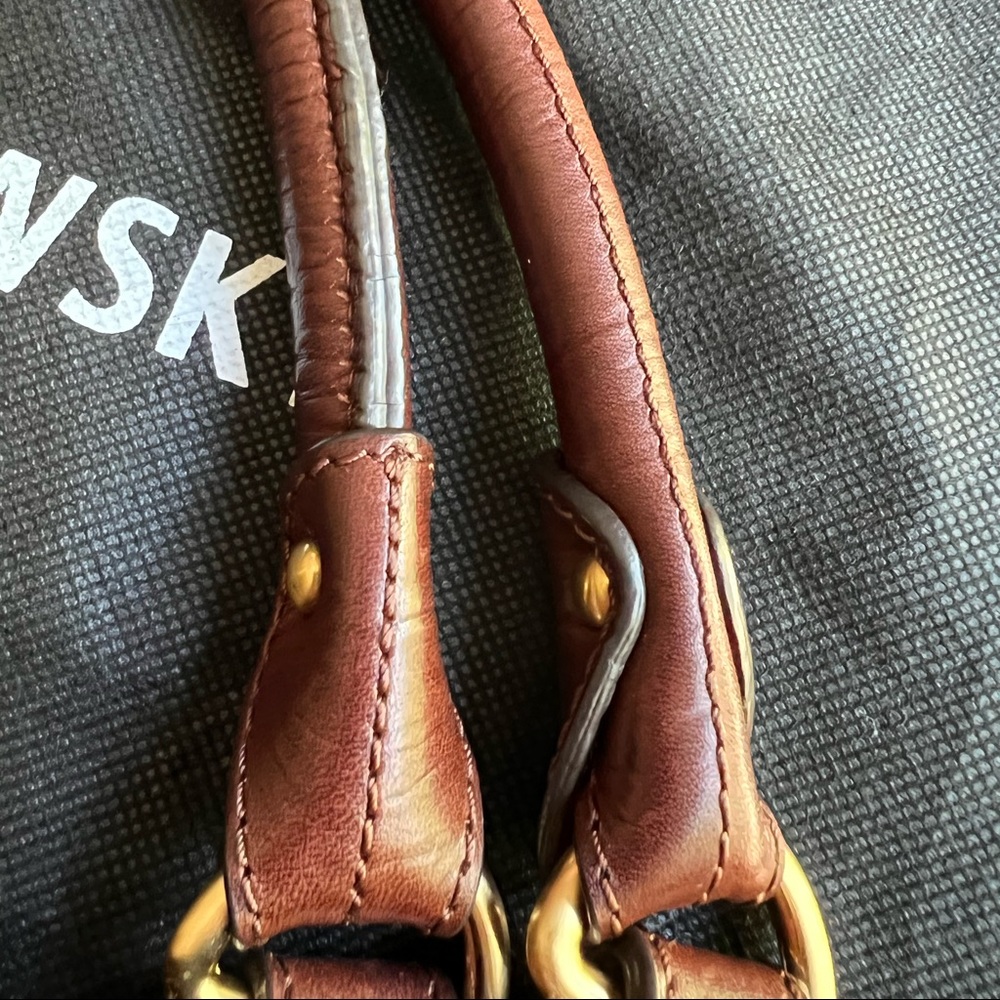 B Makowsky Leather Handle Bag - Picture 13 of 15